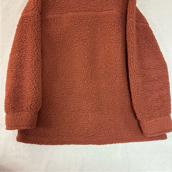 32 Heat Rust Sherpa Jacket size XL / XXL Women - Picture 12 of 13